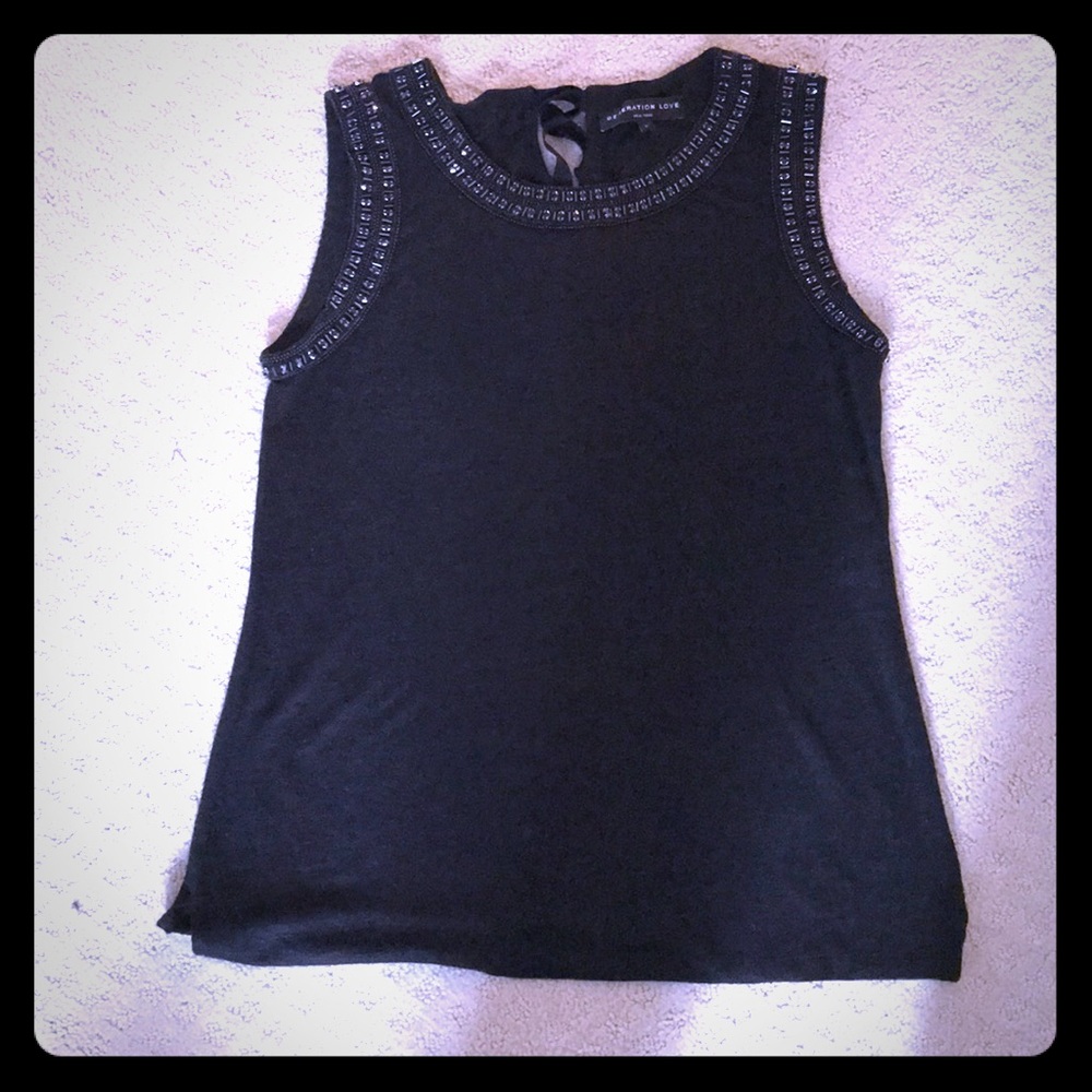 Generation Love embellished sleeveless top
